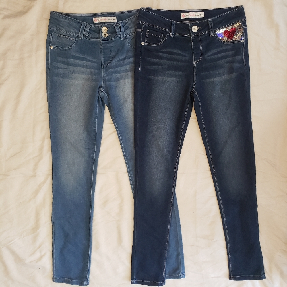 Girls Favorite Denim Jean 2pk 10/12